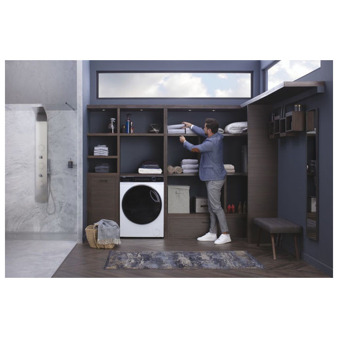Haier HW150-BP14986EIT Lavatrice Caricamento frontale 15 kg 1400 Giri-min Bianco