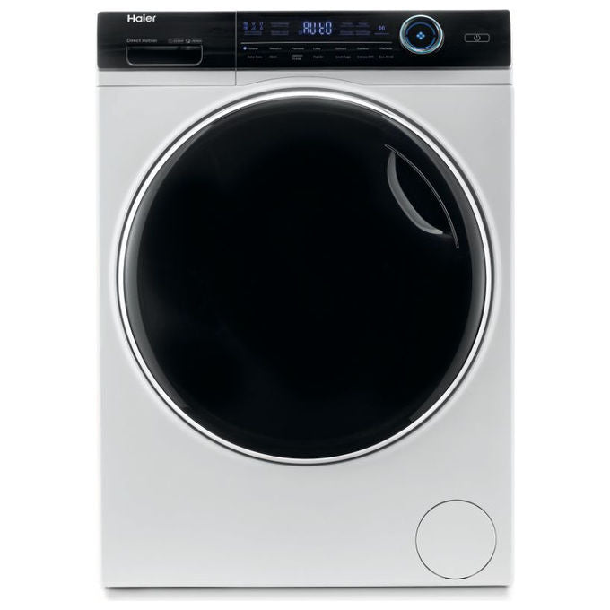 Haier HW80-B14979 I-Pro Series 7 Lavatrice Slim Frontale 8 Kg 1400 rpm Classe A Direct Motion Vapore (85x59.5x46 cm) colore Bianco