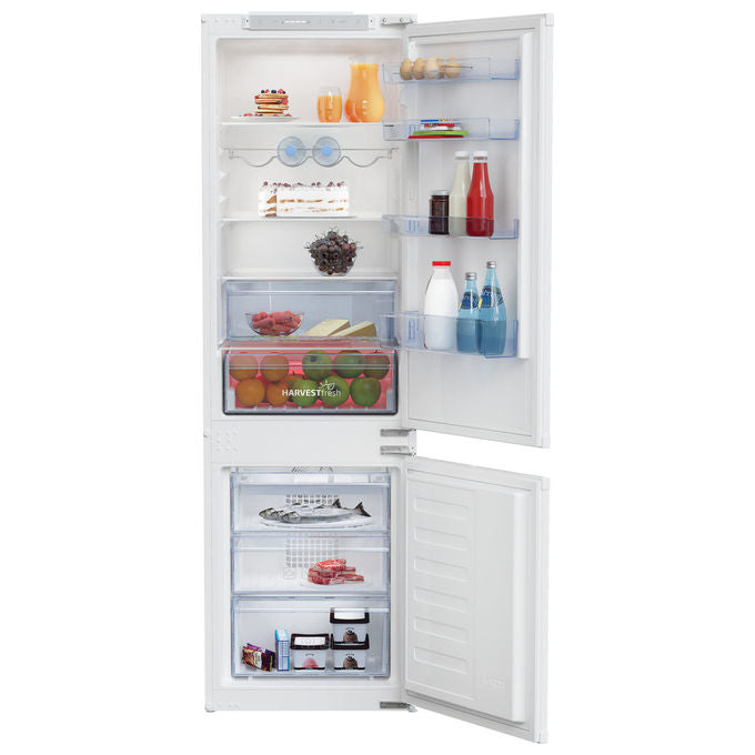 Beko BCHA275E4SN Frigorifero Combinato da Incasso 262 L 177 cm Classe E 38 dB Semi No Frost ProSmart Inverter colore Bianco
