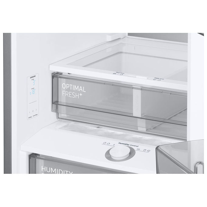 Samsung RB38C7B6AB1 BESPOKE AI Frigorifero Combinato 387 L 203 cm Classe A 35 dB No Frost Twin Cooling Plus Wi-Fi colore Nero