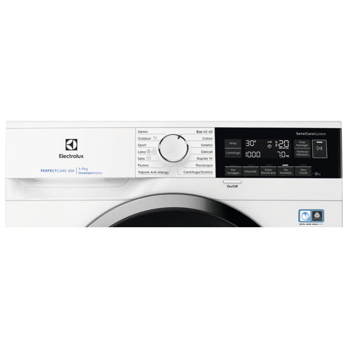 Electrolux EW6S472B Lavatrice 7kg Caricamento Frontale 951 giri-min Bianco