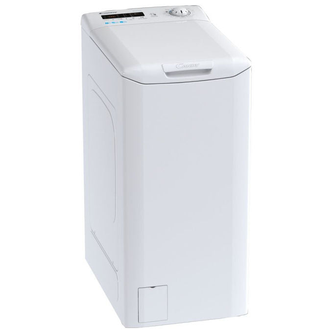 Candy Smart CST 272D3-1-11 Lavatrice a carica dall'alto 7Kg 1200 giri Classe C 16 programmi Sensore Kilo detector 41x60x86 Bianco