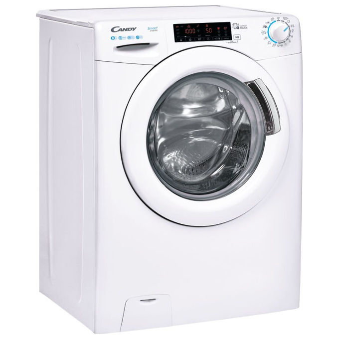 Candy Lavatrice Carica Frontale Smart CS 128TXME-S 8 kg 1200 Giri Classe A Bianco