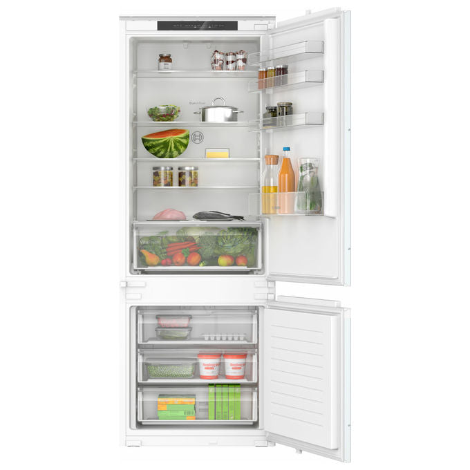 Bosch KBN965SE0 Serie 2 Frigorifero Combinato da Incasso 383 L 194 cm Classe E 34 dB NoFrost VitaFresh XXL Wi-Fi colore Bianco
