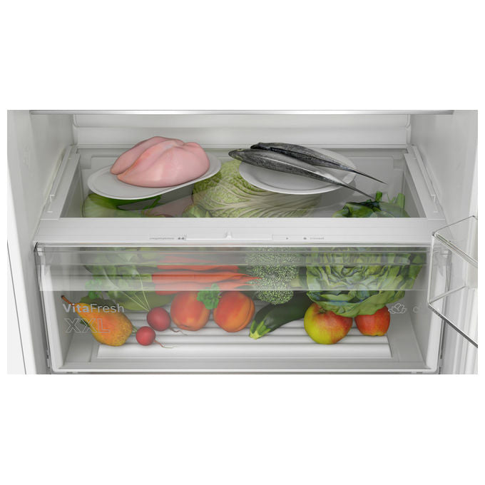 Bosch KBN965SE0 Serie 2 Frigorifero Combinato da Incasso 383 L 194 cm Classe E 34 dB NoFrost VitaFresh XXL Wi-Fi colore Bianco