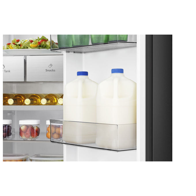 Hisense RS818N4TFE Frigorifero Americano Side by Side 632 L 179 cm Classe E 38 dB No Frost WiFi Dispenser Acqua e Ghiaccio colore Nero