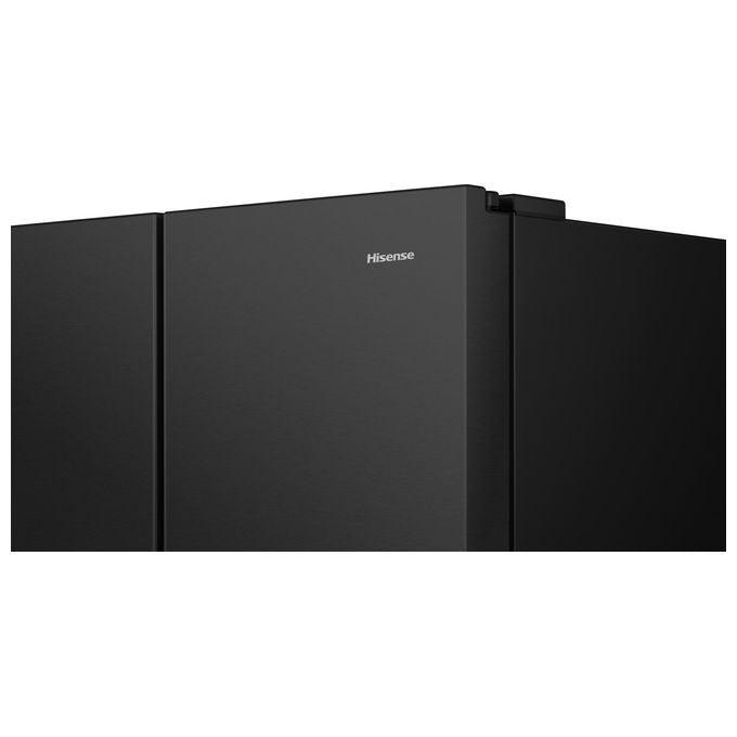 Hisense RS818N4TFE Frigorifero Americano Side by Side 632 L 179 cm Classe E 38 dB No Frost WiFi Dispenser Acqua e Ghiaccio colore Nero
