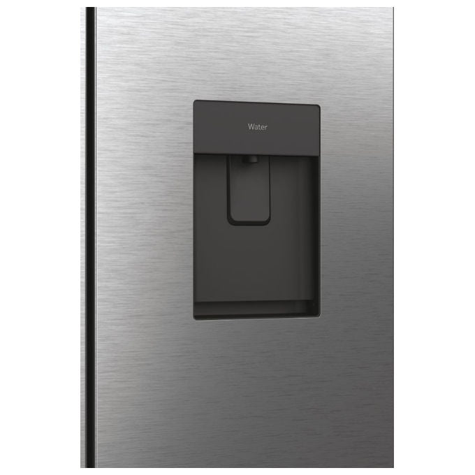 Haier HFW7819EWMP Cube 83 Serie 7 Frigorifero 4 Porte 537 L 192.5 cm Classe E 37 dB No Frost Wi-Fi colore Platino Acciaio Inox