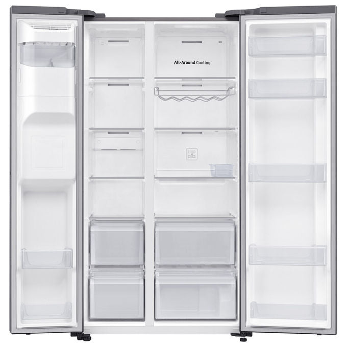 Samsung RS65DG54R3S9EF Frigorifero Americano Side by Side 635 L 178 cm Classe E 37 dB No Frost WiFi Dispenser Acqua Ghiaccio colore Inox