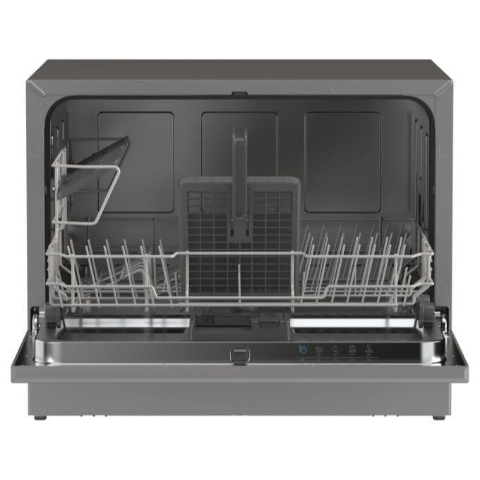 Candy CP 6E51LS Rapido Lavastoviglie Compatta 6 coperti Classe E 8 programmi 51 dB (44,3x55x50,1 cm) colore Silver