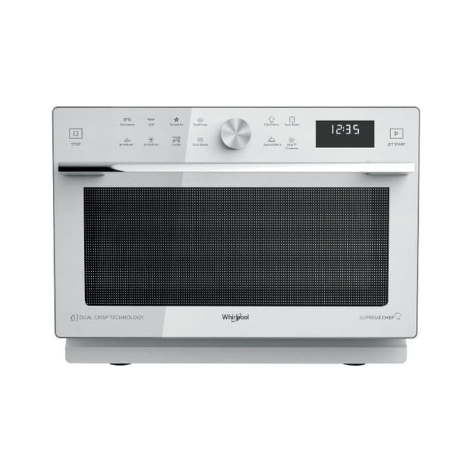 Whirlpool MWSC 933 SW Supreme Chef Forno a microonde Combinato 33 L 900 W 6° Senso Grill Vapore Crisp colore Bianco