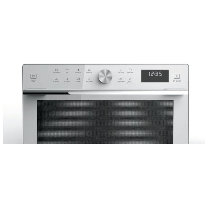 Whirlpool MWSC 933 SW Supreme Chef Forno a microonde Combinato 33 L 900 W 6° Senso Grill Vapore Crisp colore Bianco