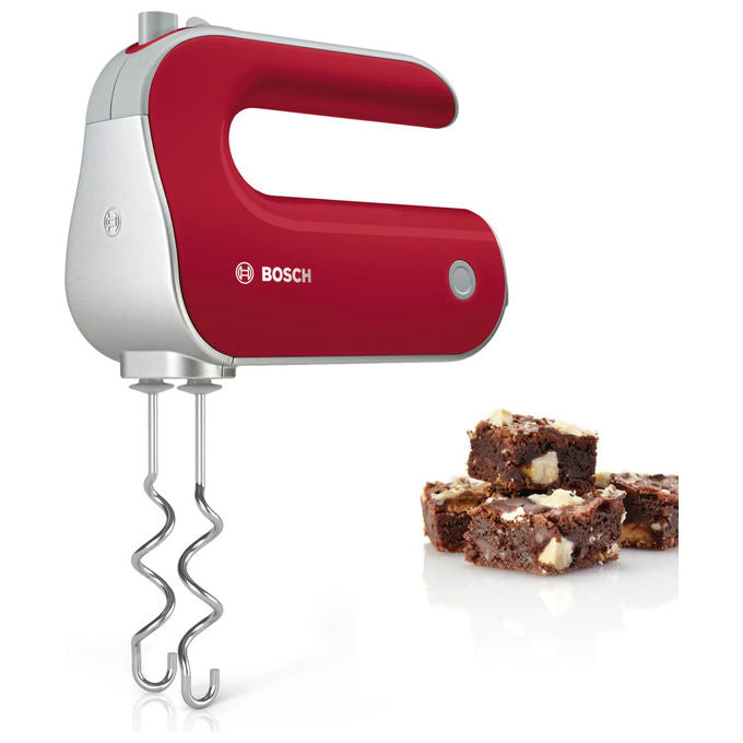Bosch Sbattitore MFQ40303 500W 5 velocita' Rosso e Argento Styline