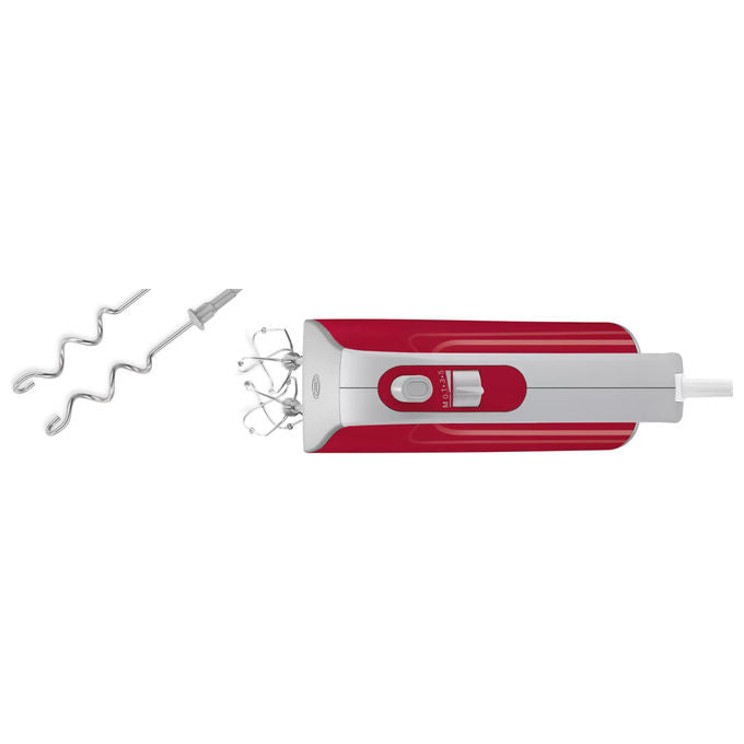 Bosch Sbattitore MFQ40303 500W 5 velocita' Rosso e Argento Styline
