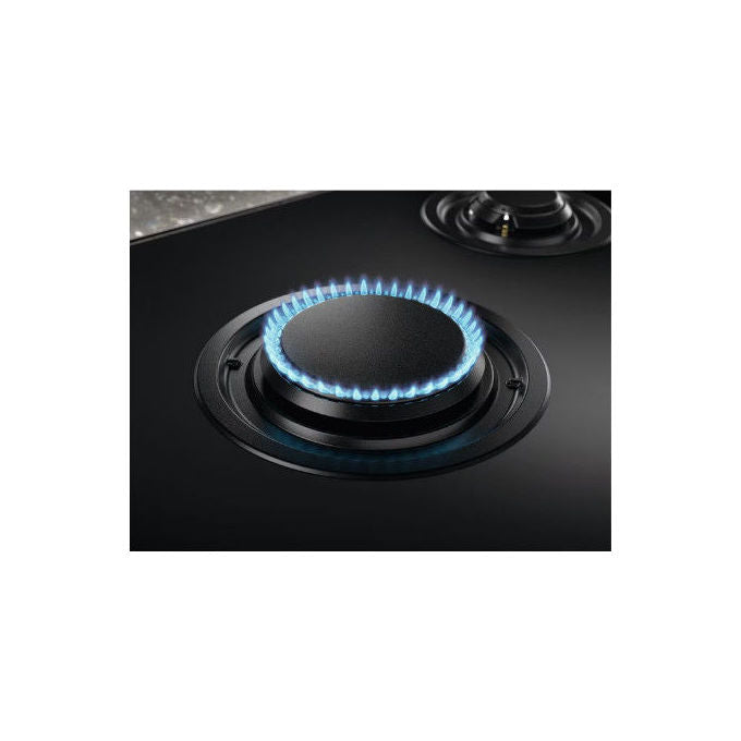 Electrolux KGG643753K Serie 800 Piano cottura Gas 60 cm 4 fuochi FlameLight Hob2Hood StepPower colore Nero