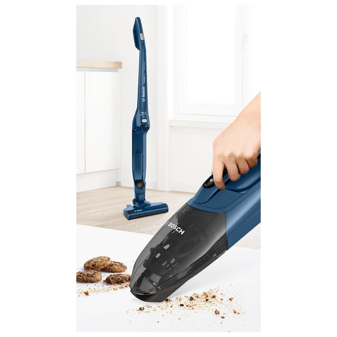 Bosch BBHF216 Aspirapolvere a Bastone 2in1 Senza Sacco Ricaricabile Blu 36min