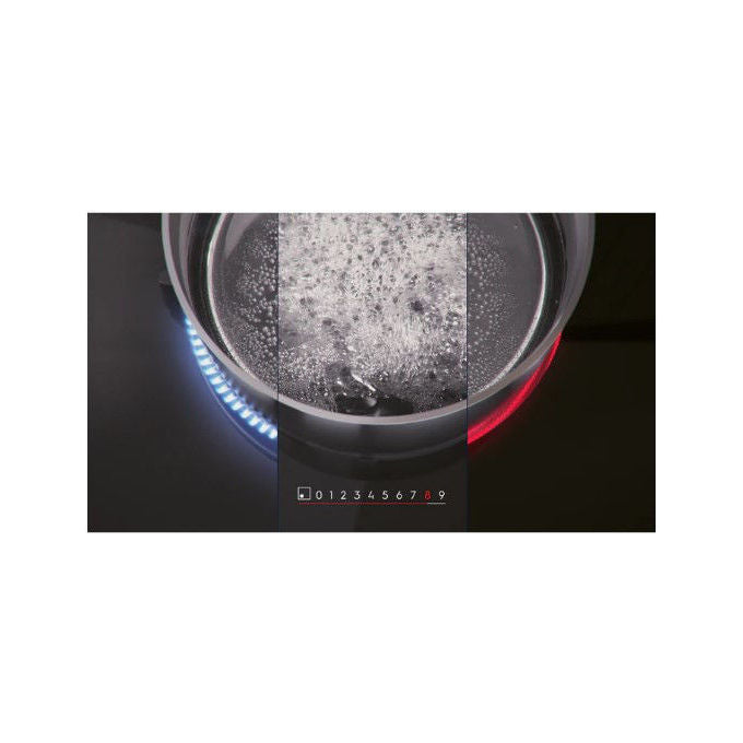 Electrolux CIL63443 Serie 600 Piano cottura a induzione 60 cm 4 zone Bridge Hob2Hood Slider Touch colore Nero
