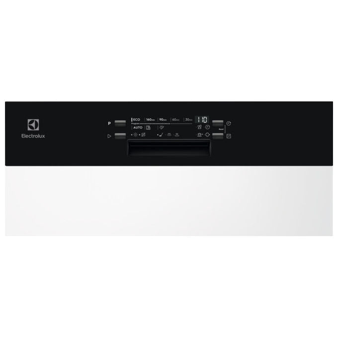 Electrolux EEA47201IK Lavastoviglie Incasso Parziale 13 coperti Classe E AirDry Motore Inverter 44 dB (82x60x55 cm) colore Nero