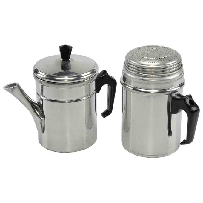 ILSA Caffettiera Napoletana Alluminio 6 Tazze Multicolor per Caffe' Tradizionale