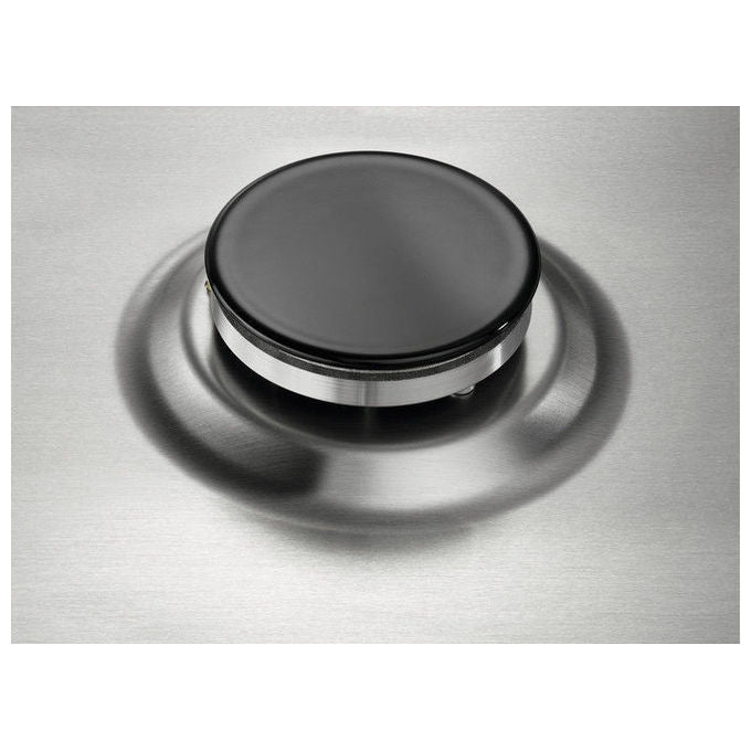 Electrolux EGL62821OX Serie 300 Piano cottura Misto 60 cm 3 fuochi gas 1 piastra elettrica 1000 W Sicurgas colore Inox