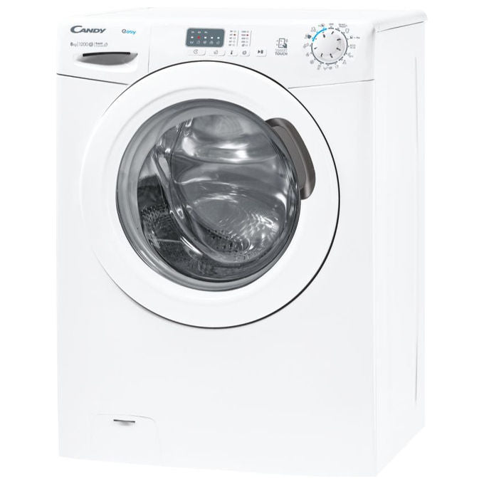 Candy Easy EY 1281DE-1-S Lavatrice Caricamento frontale 8Kg 1200 Giri-min Classe Energetica D Bianca