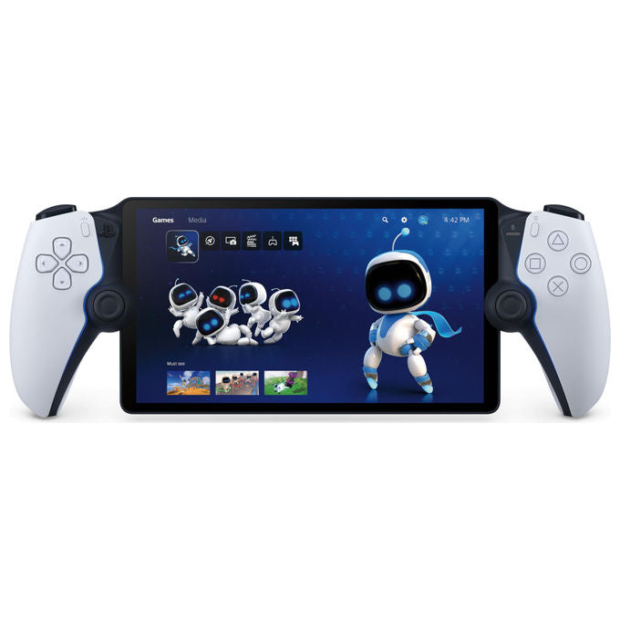 Sony 1000041537 PlayStation Portal Remote Player Accessorio PS5 Schermo LCD 8'' 1080p 60fps Wi-Fi DualSense colore Bianco