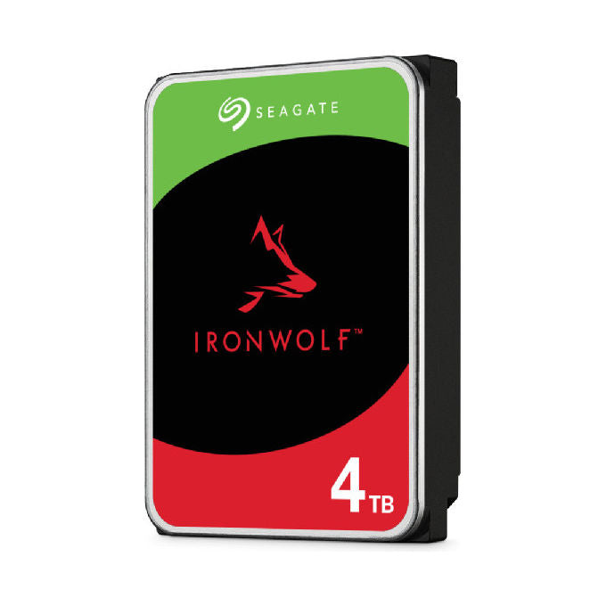 Seagate ST4000VN006 IronWolf Hard Disk Interno NAS 3.5'' 4TB SATA III 5400rpm Cache 256MB