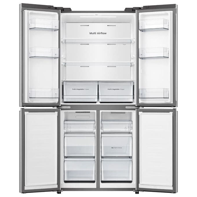 Hisense RQ5P470SETE Frigorifero Americano 4 Porte 483 L 178 cm Classe E 37 dB Total No Frost Wi-Fi Touch colore Bianco