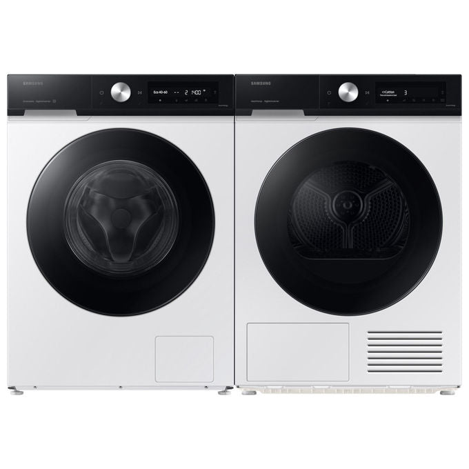 Samsung WW11DB7B94GEU3 BESPOKE AI Lavatrice Frontale 11 Kg 1400 rpm Classe A Ecodosatore Vapore Wi-Fi (85x60x60 cm) colore Bianco
