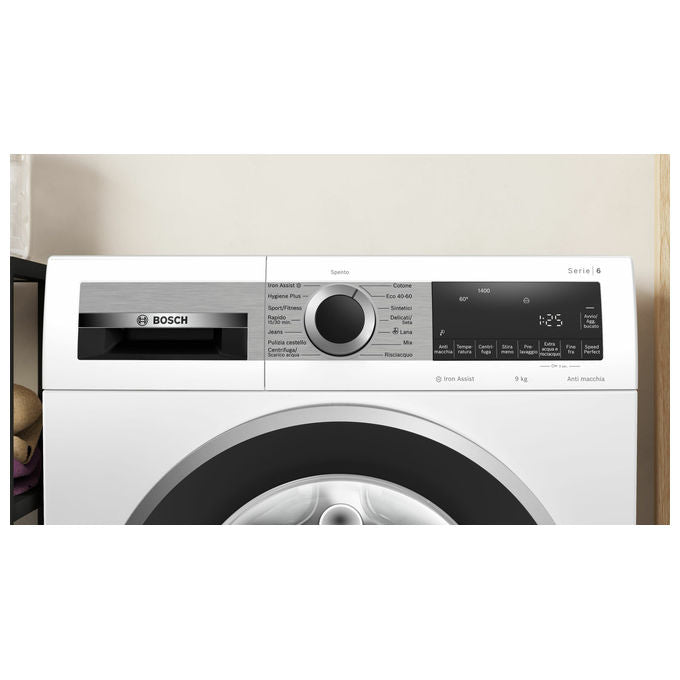 Bosch Serie 6 WGG244Z1II Lavatrice carica frontale 9 kg 1400 giri Classe A Bianca