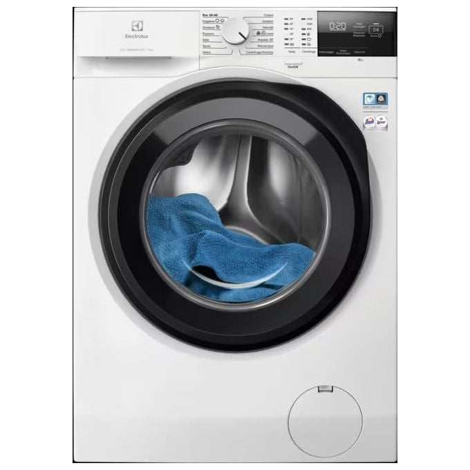 Electrolux EW6F29G Serie 600 - Lavatrice a carica frontale 9 kg, 1400 rpm, Classe A, Tecnologia SensiCare, Programma Anti-Allergy, (84,7x59,7x63,6 cm), Bianco