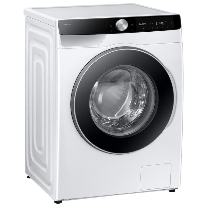 Samsung WW90DG6U85LKU3 AI Ecobubble Lavatrice Frontale 9 Kg 1400 rpm Classe A Wi-Fi Ecodosatore Vapore (85x60x55 cm) colore Bianco