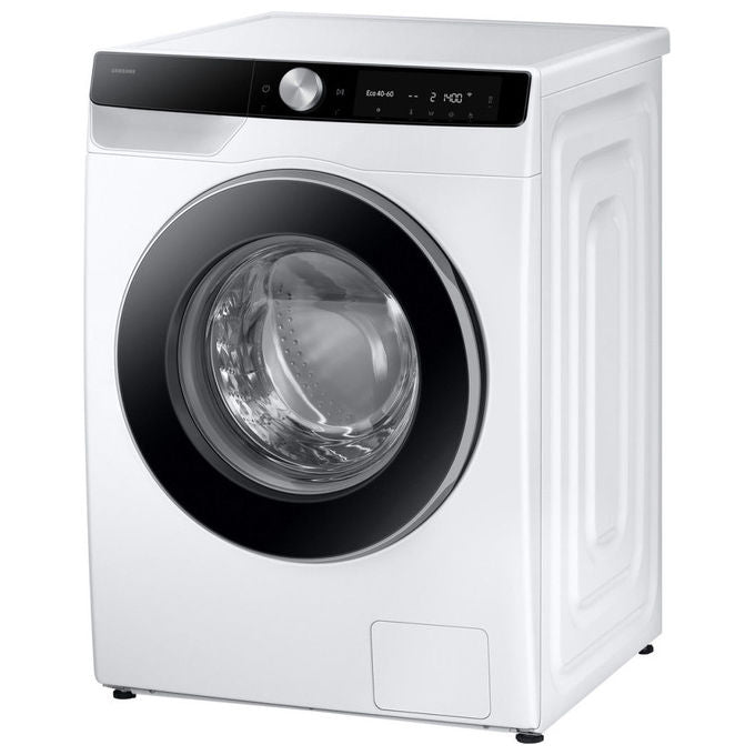 Samsung WW90DG6U85LKU3 AI Ecobubble Lavatrice Frontale 9 Kg 1400 rpm Classe A Wi-Fi Ecodosatore Vapore (85x60x55 cm) colore Bianco