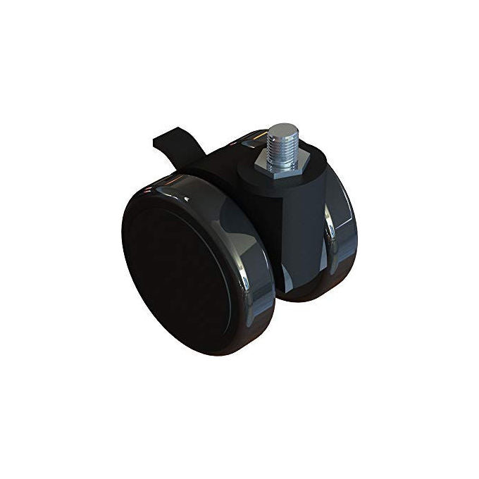 Next Level Racing NLR-A007 Ruote Piroettanti Bloccabili per Cockpit Simulatore 10 pezzi colore Nero