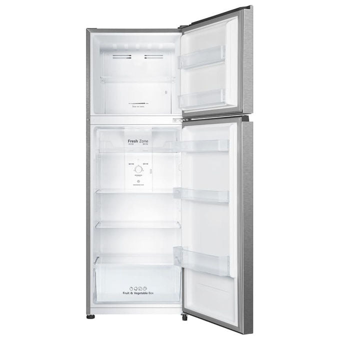 Hisense RT422N4ACE Frigorifero Doppia Porta 325 L 169,6 cm Classe E Total No Frost Multi Air Flow 40 dB Inverter colore Acciaio Inossidabile