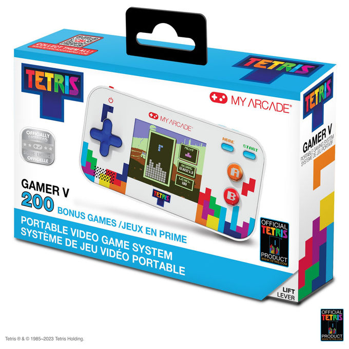MY ARCADE Console Portatile 201 Giochi Tetris Retro Gaming System
