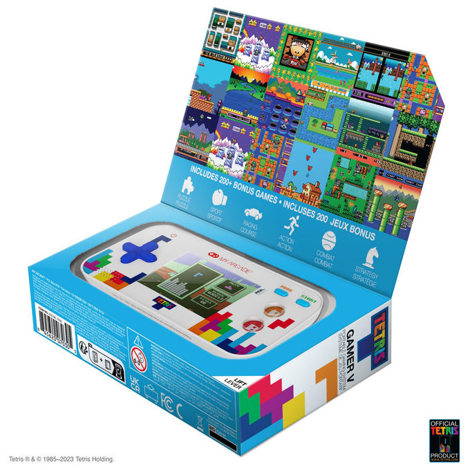 MY ARCADE Console Portatile 201 Giochi Tetris Retro Gaming System