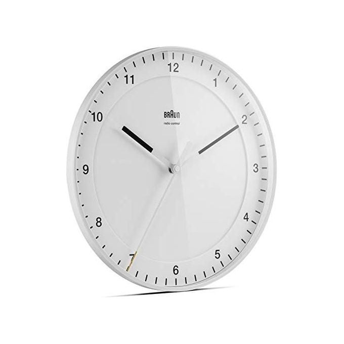 Braun BC 17 W-DCF Orologio da Parete Radiocontrollato Bianco