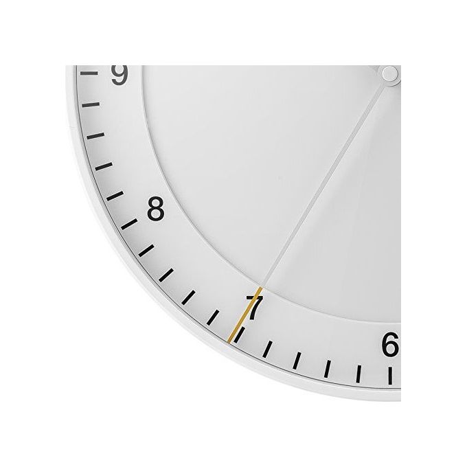 Braun BC 17 W-DCF Orologio da Parete Radiocontrollato Bianco
