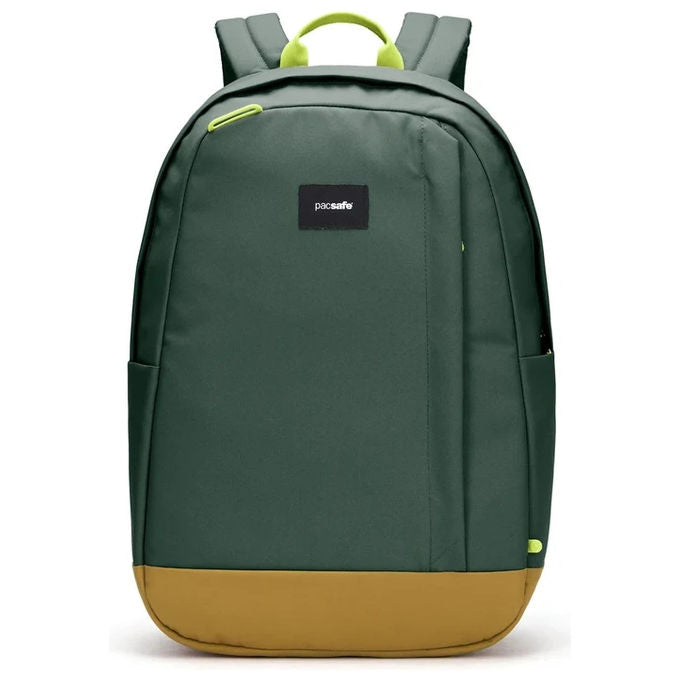 Pacsafe PS35115535 GO Zaino Antifurto 25L Compatibile 16 Pollici Verde Spruzzato