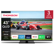 Thomson 43QG7C14 Smart TV QLED 43'' 4K UHD 144Hz Google TV Dolby Vision Dolby Atmos colore Nero