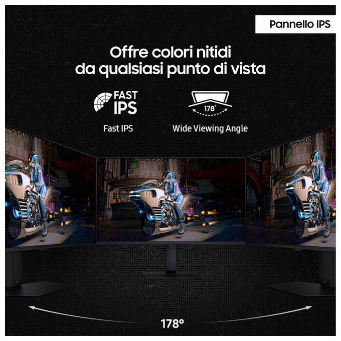 Samsung Odyssey G7 S27DG702EU Monitor Gaming 27'' 4K UHD 144Hz 1ms HDR400 FreeSync