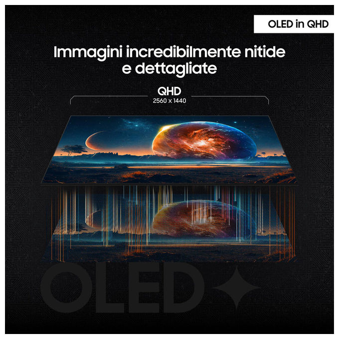 Samsung Monitor Gaming Odyssey OLED G6 27'' QHD