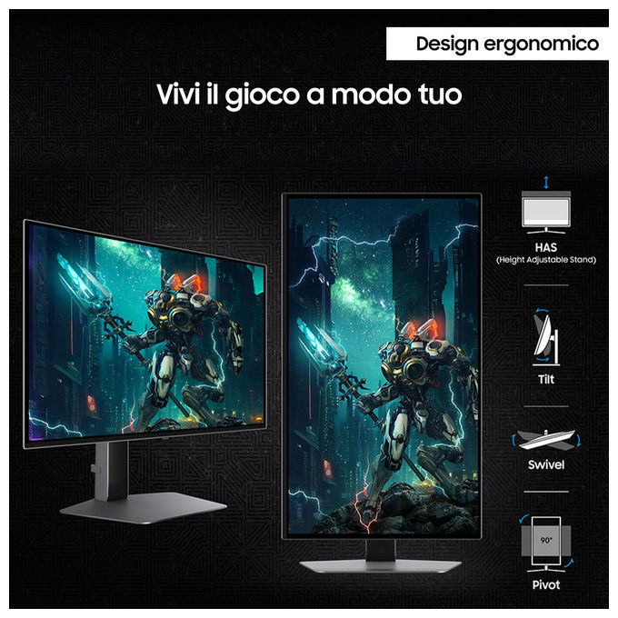 Samsung Monitor Gaming Odyssey OLED G6 27'' QHD