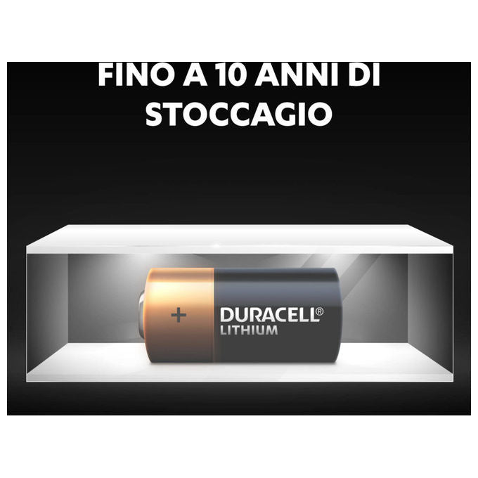 Duracell Batteria CR123A Litio 3V - 1 pezzo in Blister
