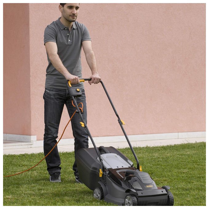 Alpina Rasaerba Elettrico BL 320 E 1000 W Larghezza Taglio 32 cm Sacco 25 litri