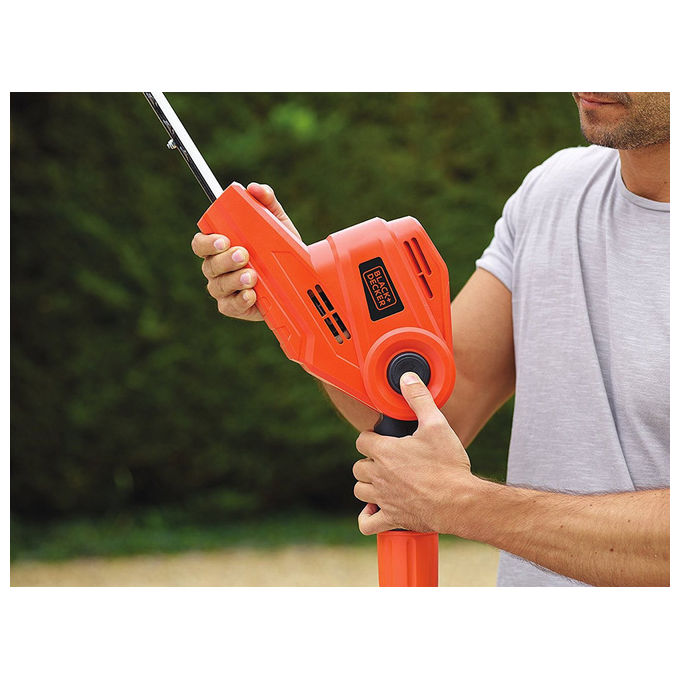 Black+Decker Tagliasiepi A Testa Orientabile 550W Ph5551-Qs