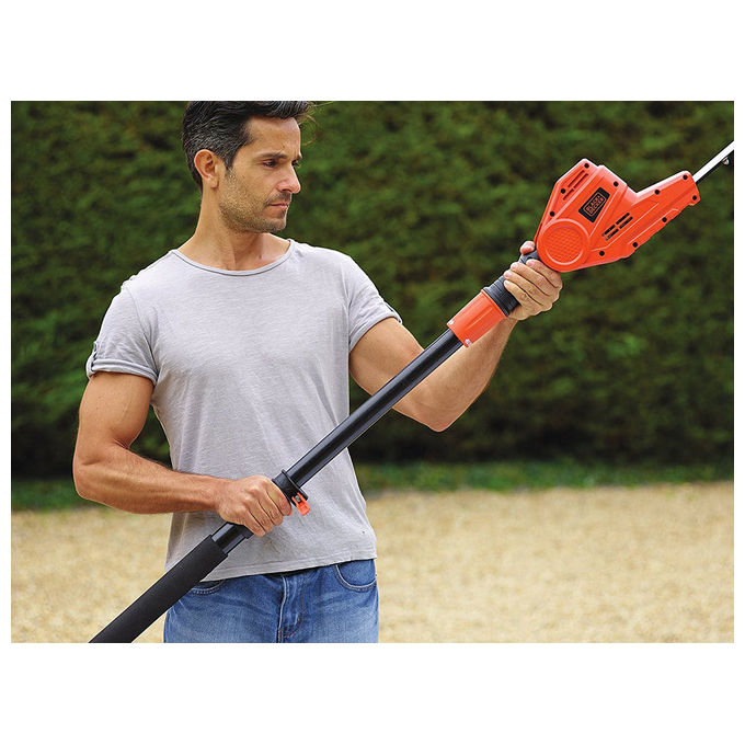Black+Decker Tagliasiepi A Testa Orientabile 550W Ph5551-Qs