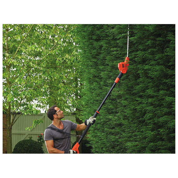 Black+Decker Tagliasiepi A Testa Orientabile 550W Ph5551-Qs