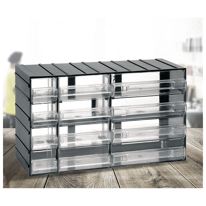 Artplast Cassettiera 12 Posti 382X148 H 230